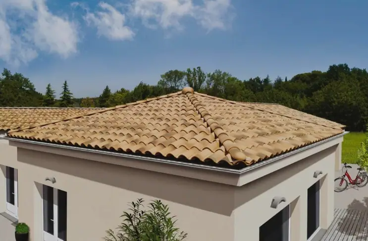 Toiture en tuiles